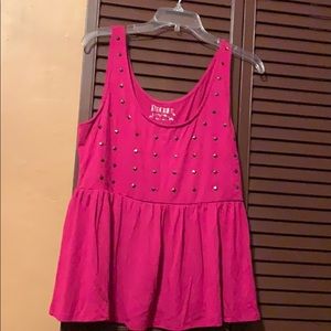 Decree studded blouse SZ XL!